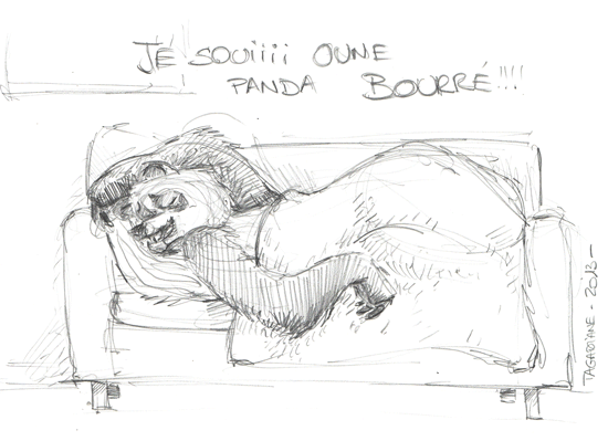 panda-bourré